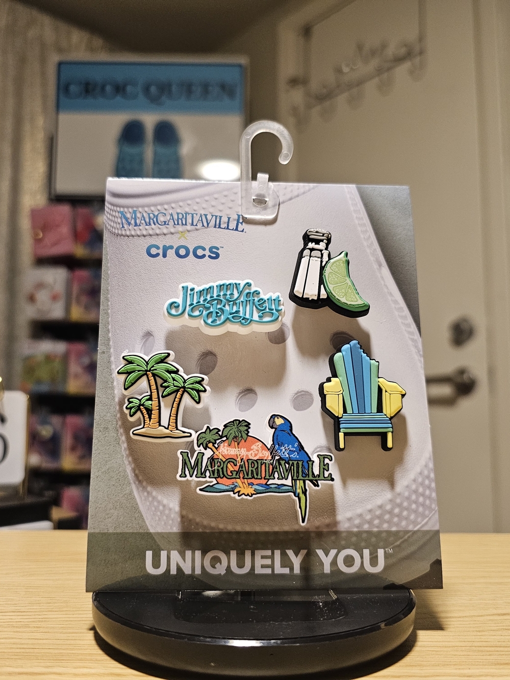 Authentic Blue, Green, Yellow Margaritaville Crocs Jibbitz